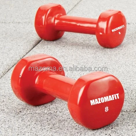 deluxe hand weights neoprene vinyl dumbbells