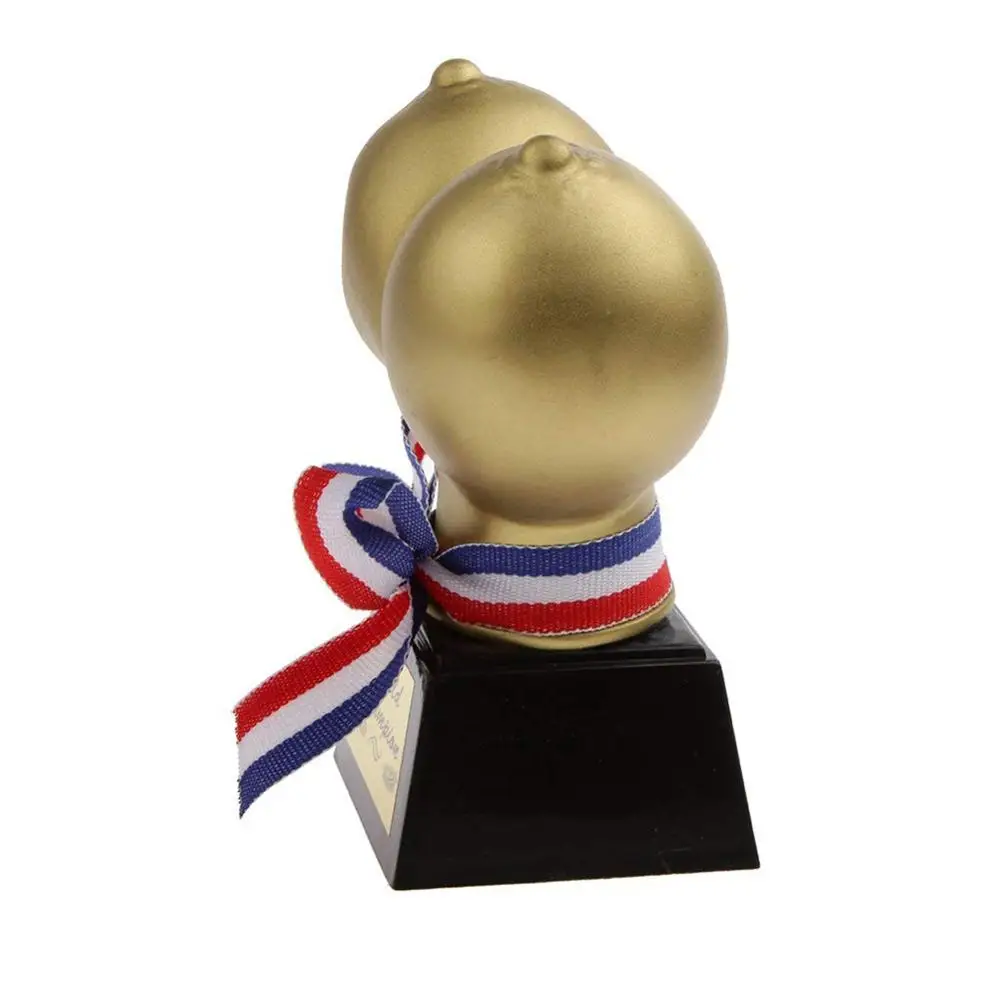 Hen party game props winner picker award bachelorette party decorations man and women chest trophy   LP