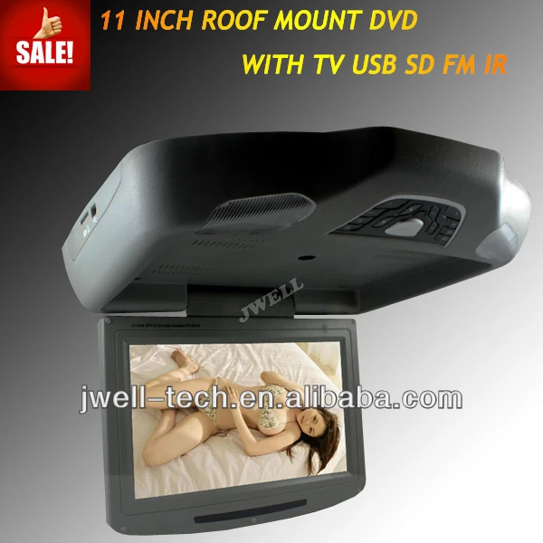 крыше автомобиля dvd