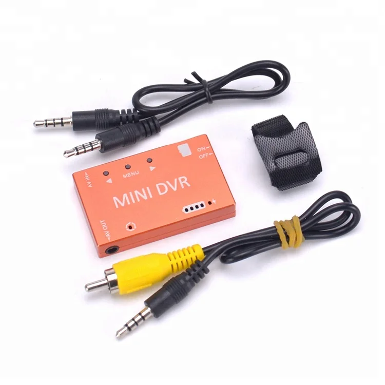 FPV Mini DVR Video Audio Recorder FPV Recorder Built-in 3.7V 400mah Battery for FPV RC Multicopters Quadcopter VR Goggle