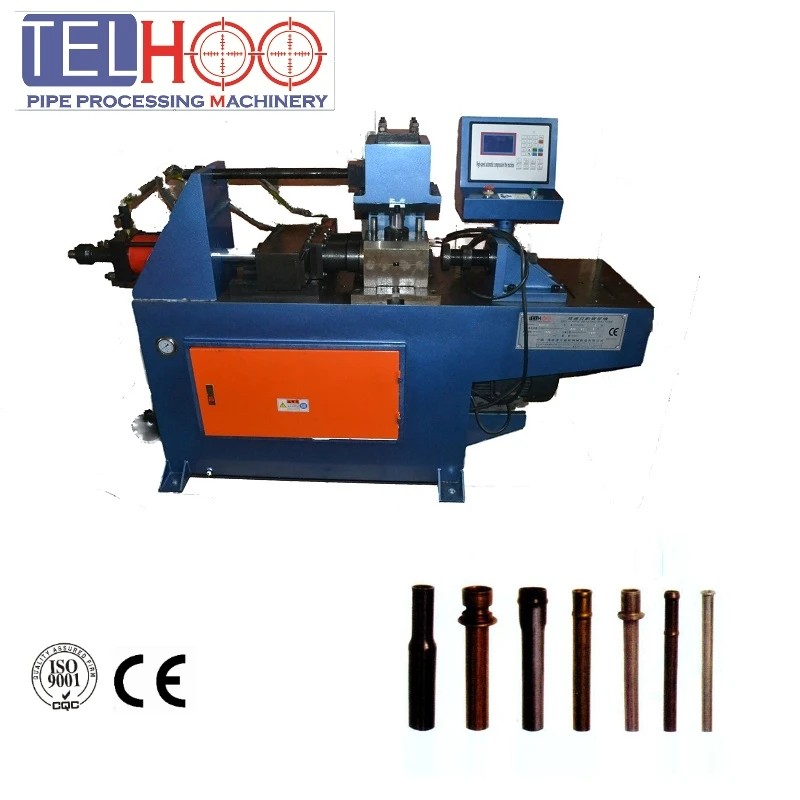 copper pipe end spinning machine Muffler Copper Pipe End Forming Machine