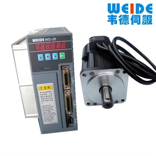 
WD20B 0.4-1.5KW 4-10nm 220V three phase servo motor controller for CNC machine 