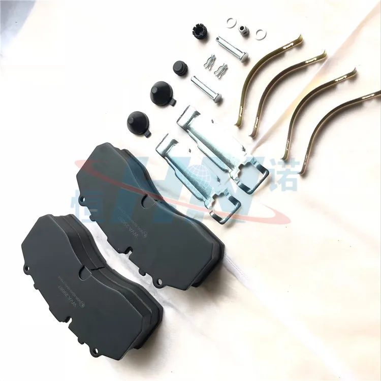 China supplier durable long life truck brake pad for yutong bus spare parts for european trucks  29087