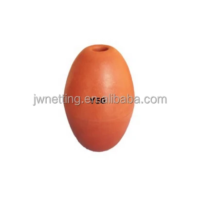 Wholesale pvc sea fishing float Y50 fishing float orange buoyancy