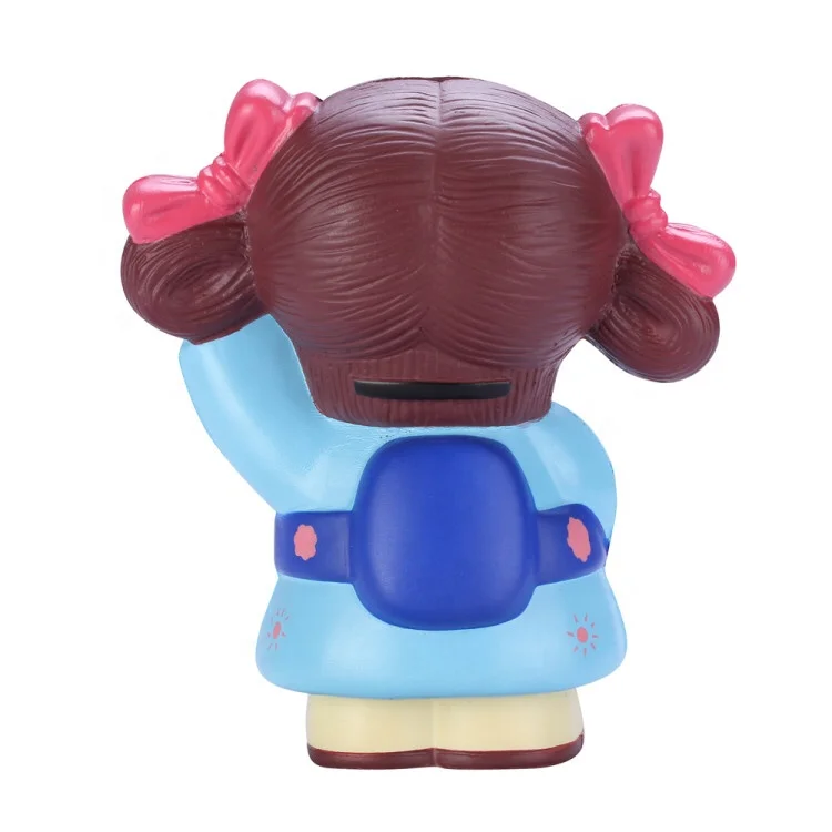 
Supplier Wholesale Soft Toy Relieve Pressure Kawaii squishy toys japan Cartoon Girl 