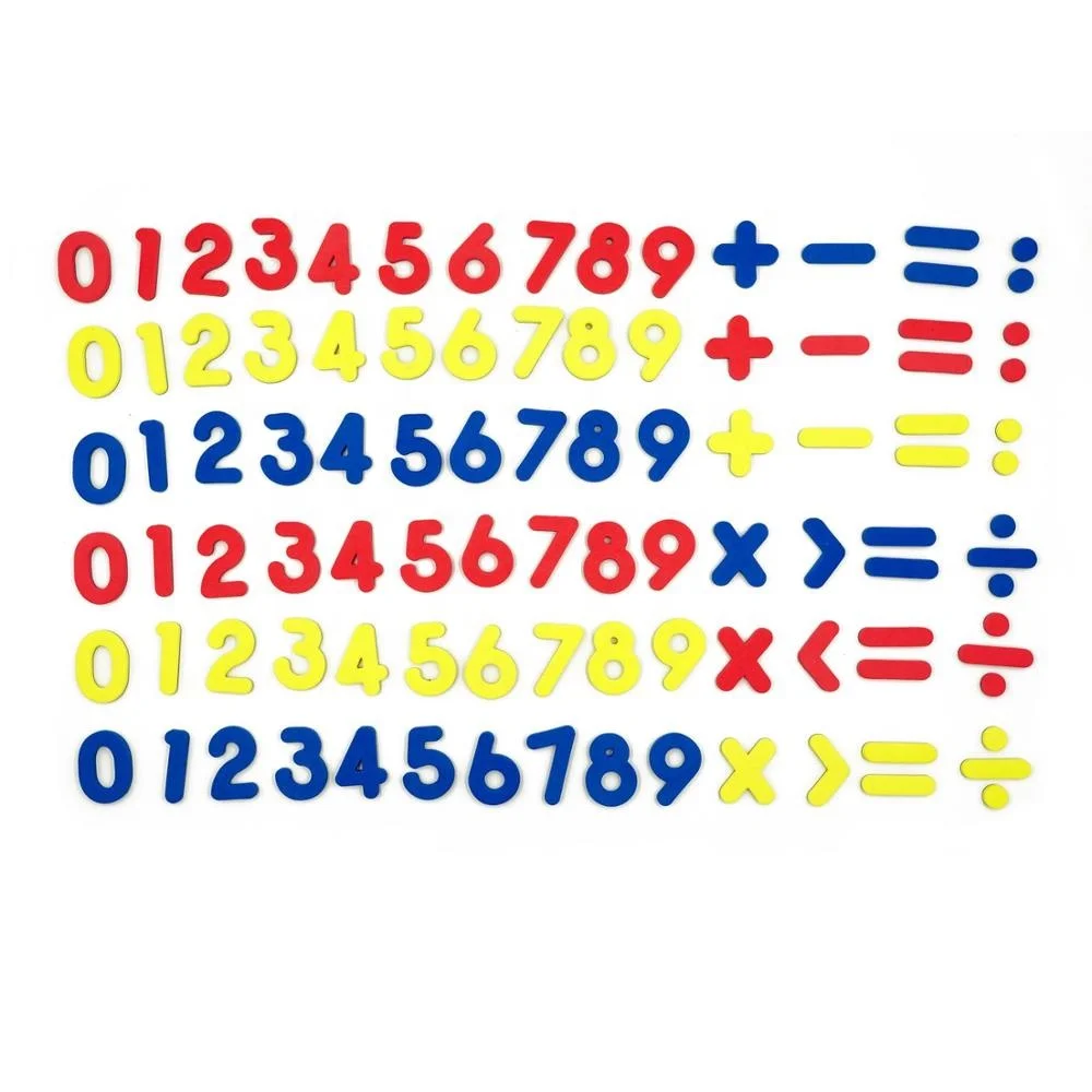 EVA Foam Magnetic Numbers For Basic Math Mathematics Education