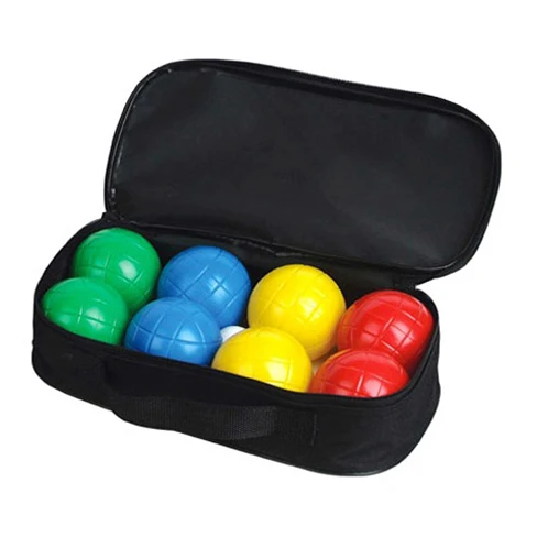 8 balls  72mm  resin petanque bocce ball , boccia bocce ball set