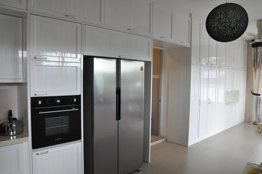 2021 Hangzhou Vermont Aluminium Kitchen Cabinet Simple Design Price Of Kitchen In China