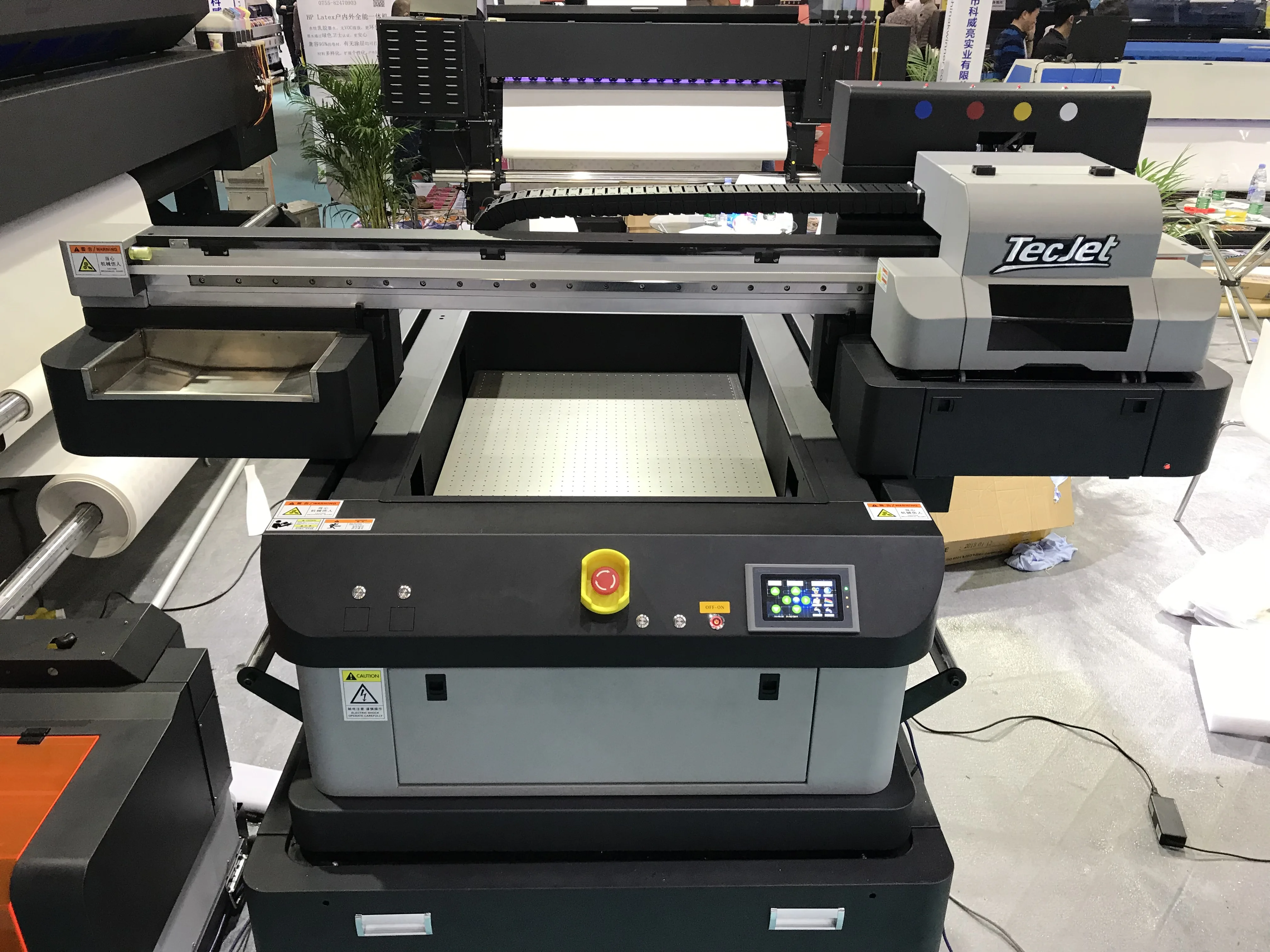 TECJET 6090G uv flatbed printer wood printing machine