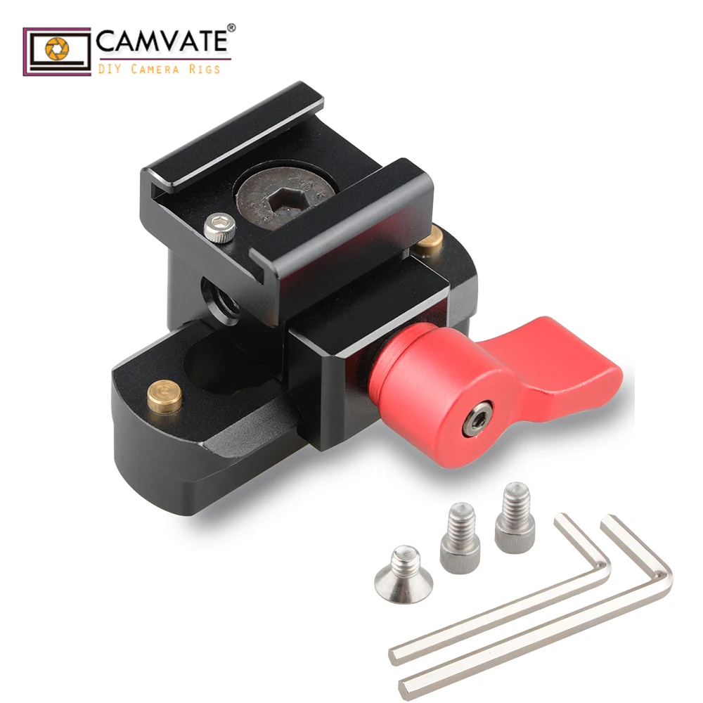 CAMVATE НАТО зажим Quick Release зажим с Top холодной башмак адаптер