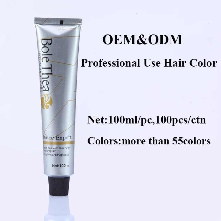 
Salon Use Free Samples Factory Direct Professional Hair Colour Cream 