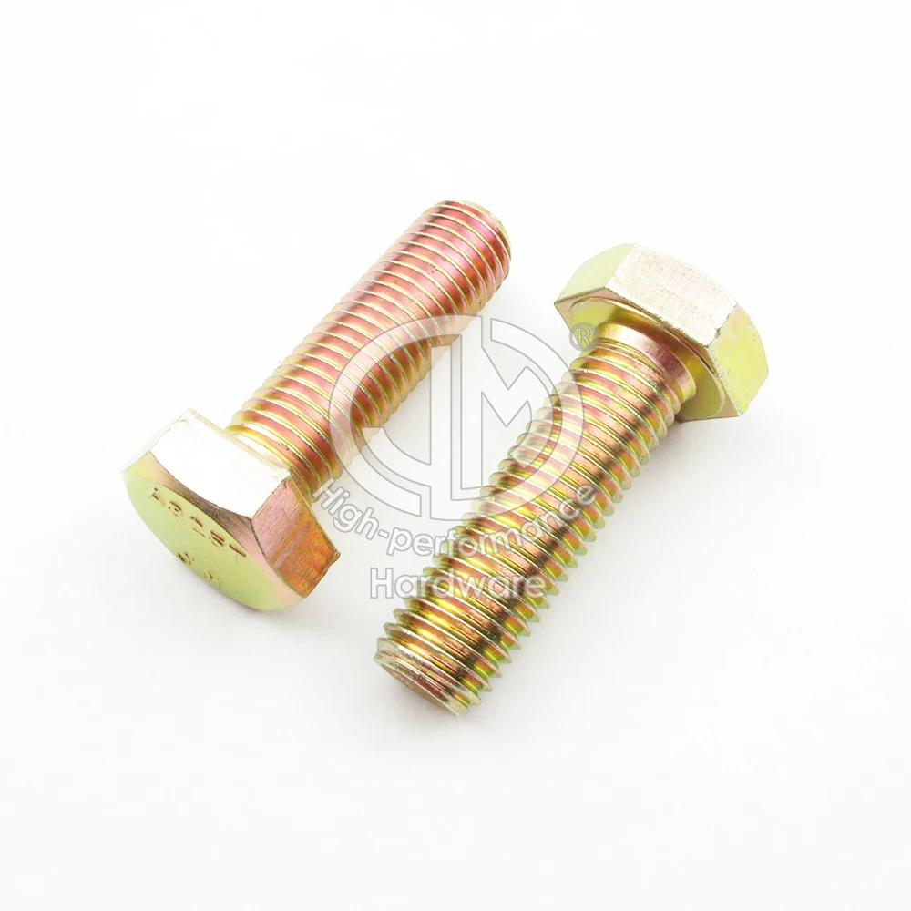 BSW Standard ASTM A307 ZP Hex Bolts