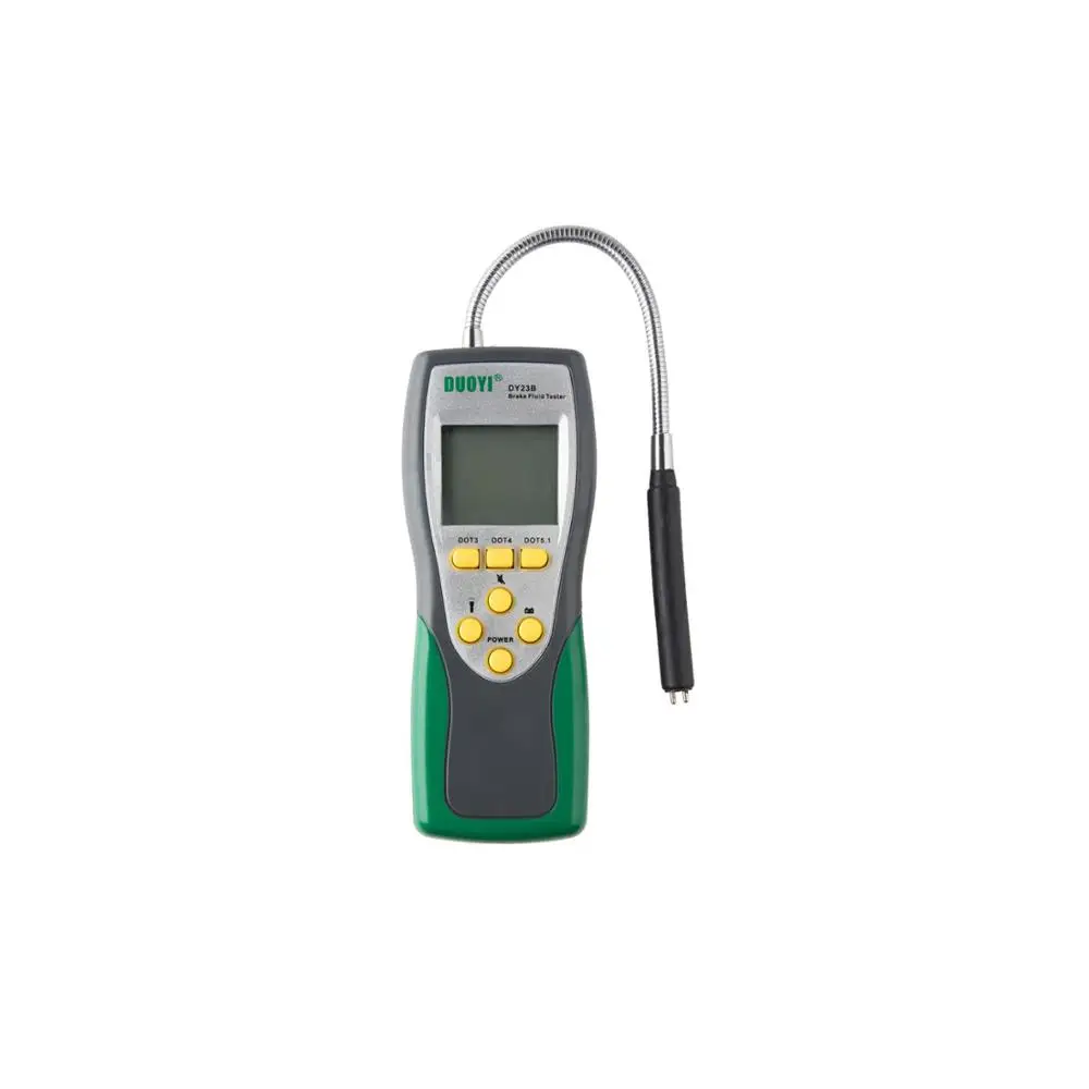 Duoyi DY23B Car Brake Fluid Tester Car Diagnostic Tools 5 Leds Brake Fluid Testing Accurate Oil Quality Check pen for DOT3/DOT4