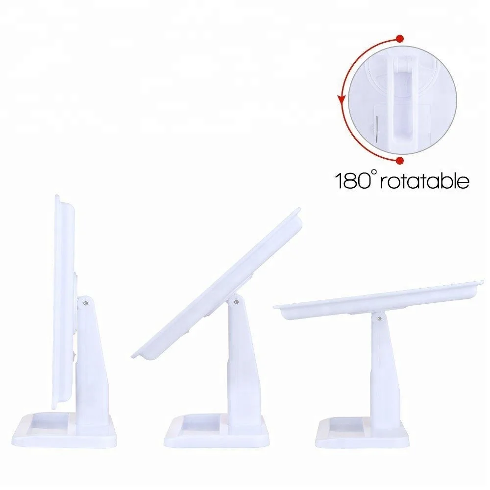 Заводское зеркало для макияжа с 20 светодиодами/2 светодиодами регулируемый сенсорный экран настольное косметическое подсветкой