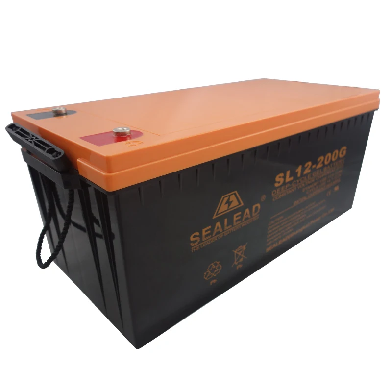 
Great power 12v 200ah dry cell Gel battery for supply 