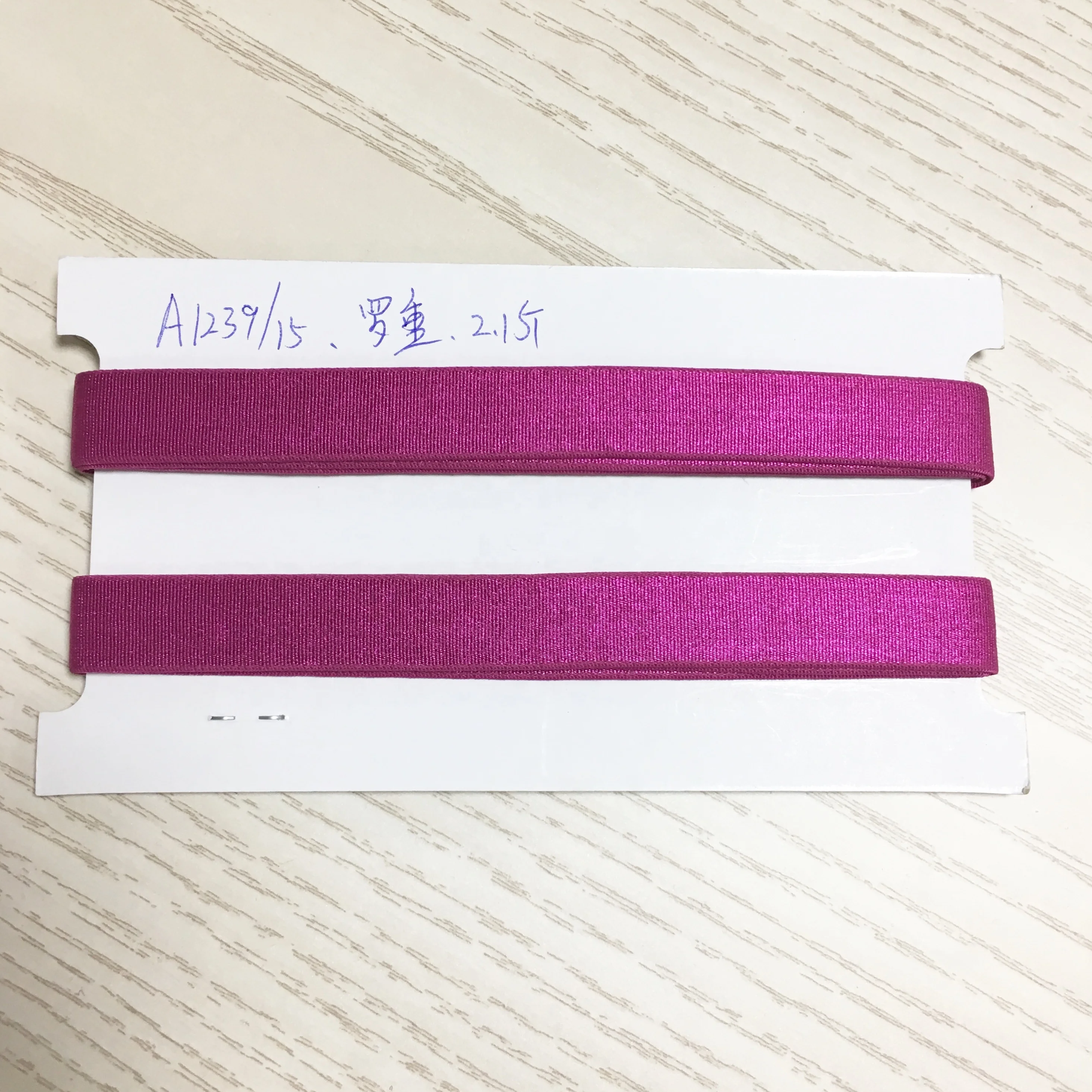 
Shining surface good quality nylon bra strap elastic band 