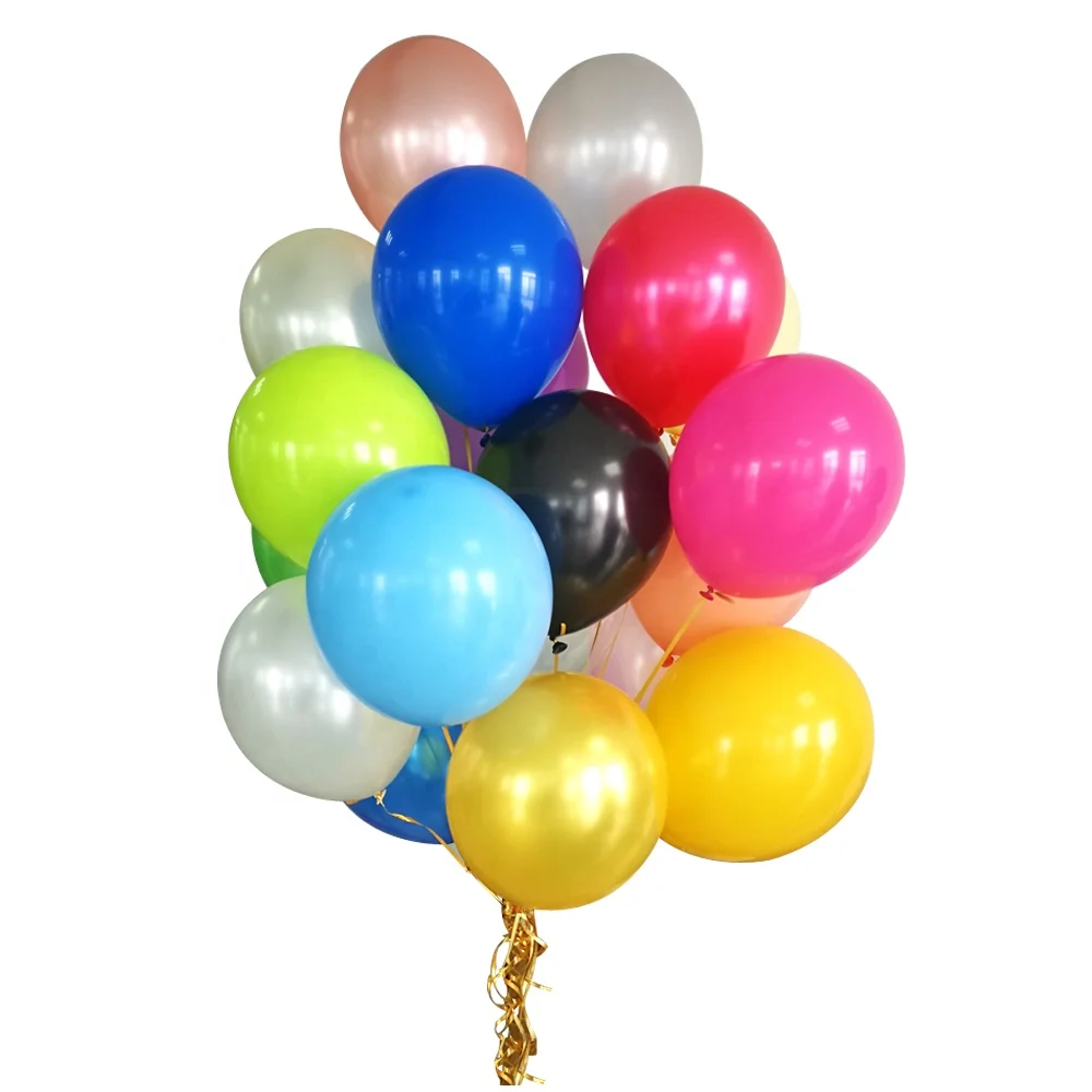  Оптовая продажа латексные гелиевые шары для вечеринок украшение на день
