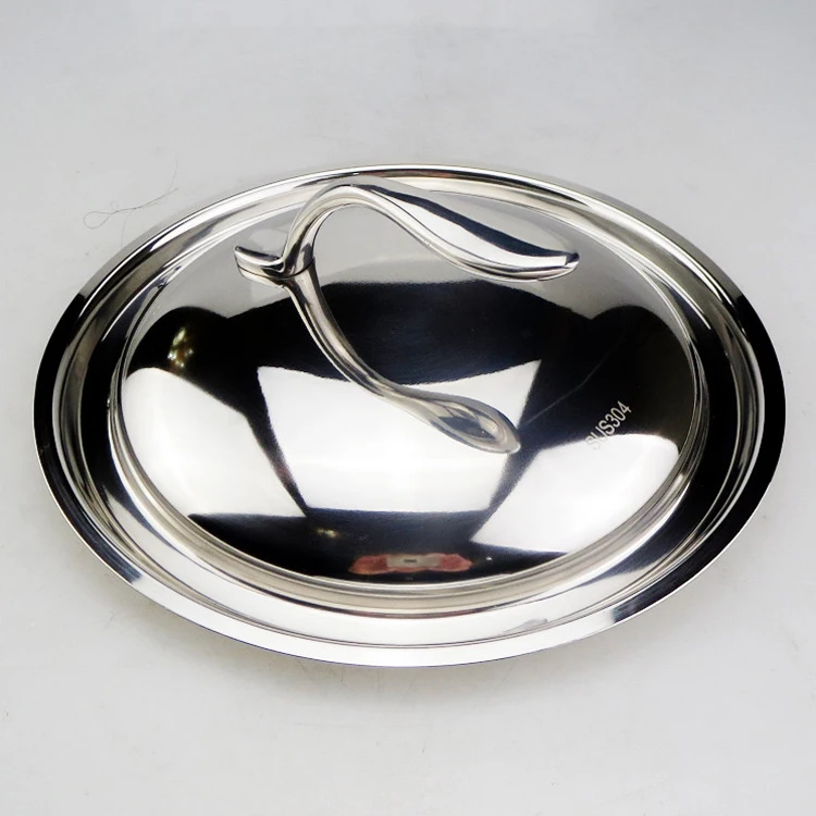 Stainless steel soup stock biryani cooking pot, 304 high quality cookware