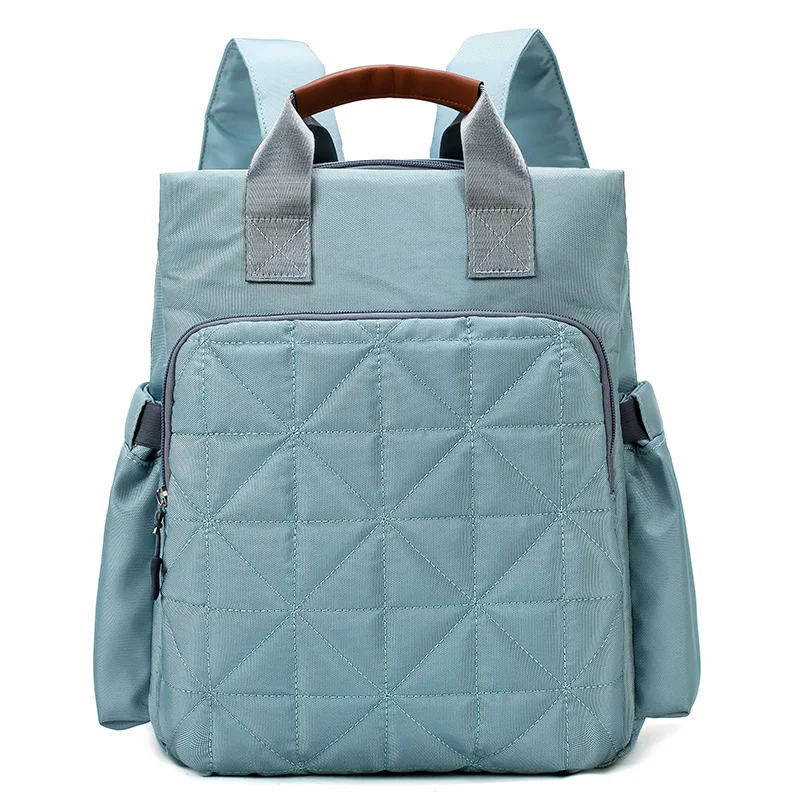 cheap top rated cute  blue polyester baby boy big diaper bag tote backpack diaper bags for moms