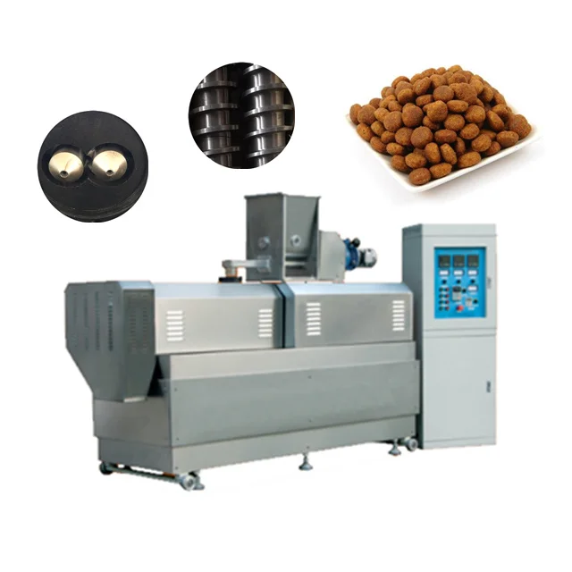 Animal Dry Dog Cat Pet Food Machine Production Line