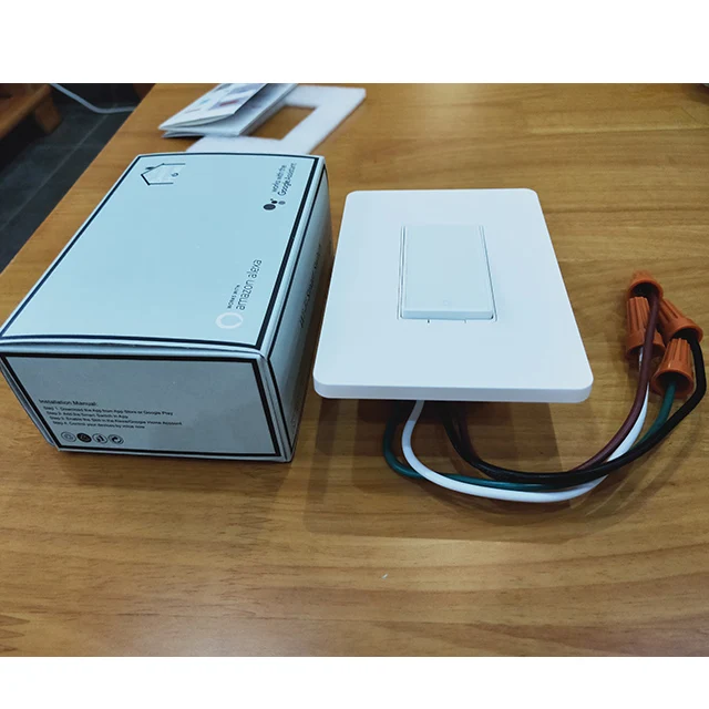 
13 years factory custom logo APP Remote Control Dimmer US standard Wifi Smart Wall Switch 