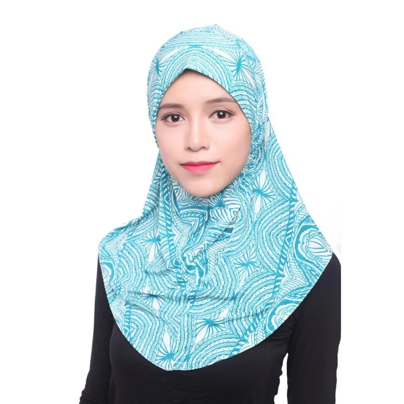 Muslim Hijab Arabian Islamic Turban Women Ninja Underscarf Caps Instant Head Scarf Full Cover Inner Coverings Ice Silk