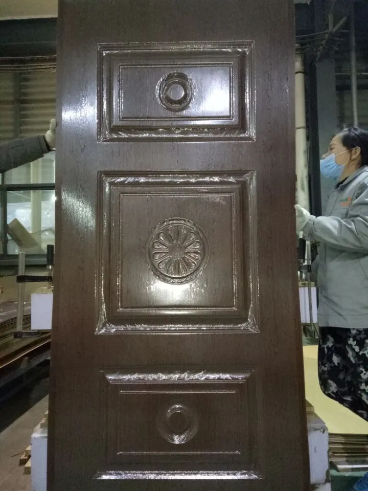 Factory supplier rfl door interior WPC/PVC door waterproof bathroom door