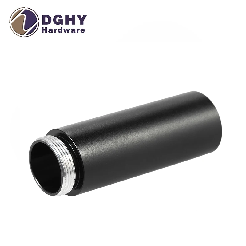 Custom design Anodizing cnc machining parts threaded aluminum tube  in Alibaba