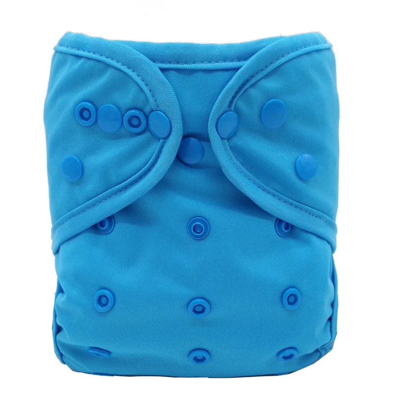 Factory Price Reusable Double Gussets Diaper Waterproof Baby Diaper Cover