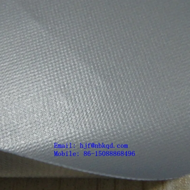 Puncture Proof Reinforced PVC Vinyl Coated Polyester Fabric