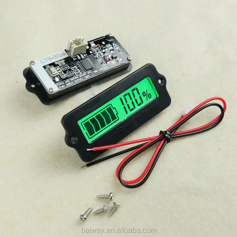 BW-LY6W батарея тестер нагрузки Тестер Цифровой тестер аккумуляторной батареи