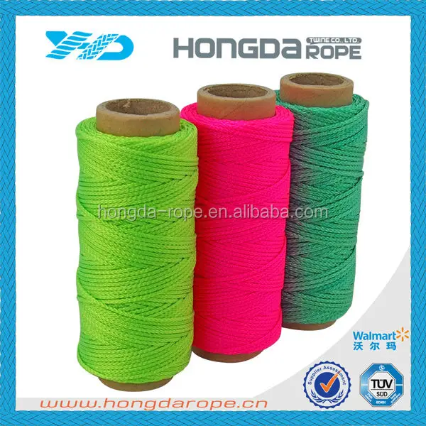#18 nylon fishing line 8-strand twisted nylon fluorescent braided & twisted mason line