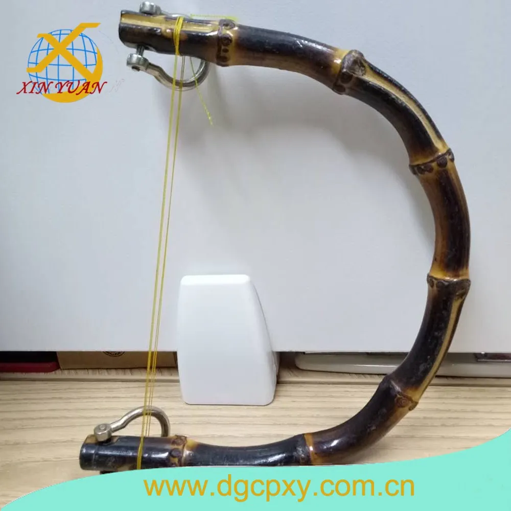 16.5*13cm Clutch Bag Bamboo Handle Bamboo Handbag Handles