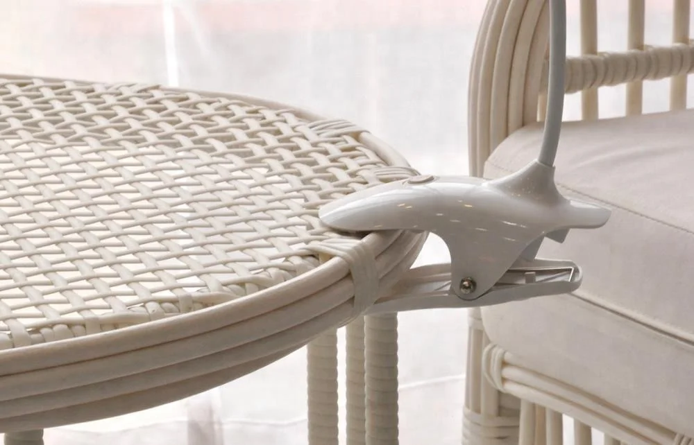 OEM клип на настольная лампа перезаряжаемая Светодиодная для чтения USB зарядное устройство 3 уровня яркости светодиодная