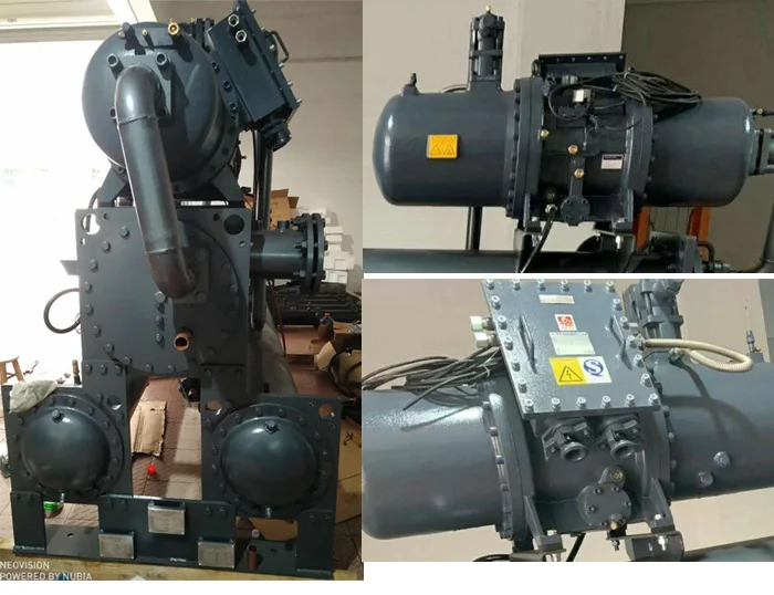 Large screw type with double head water-cooled screw chiller/automatic screw water chiller