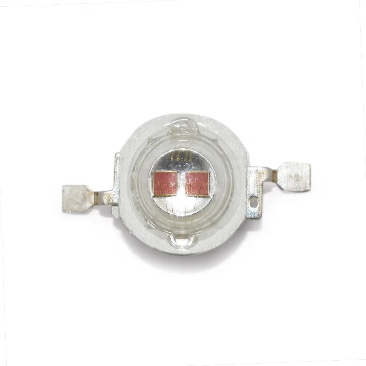 Пользовательский 1 Вт 2 Вт 3 Вт Красный Зеленый 660 нм светодиодный чип высокой мощности «сделай сам»