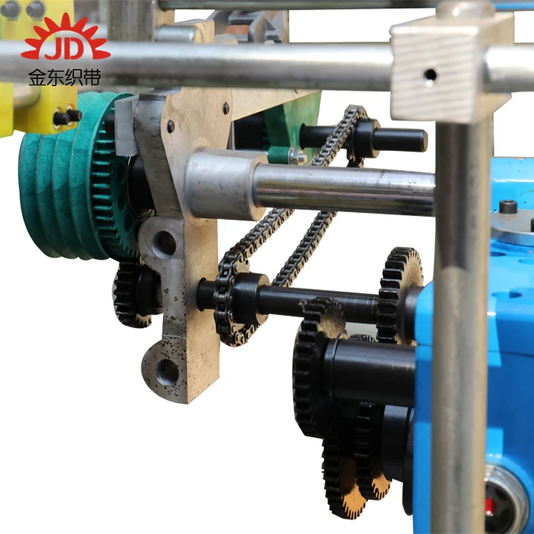 2 Heands 18 spindles low db round cotton cord rope braiding machine