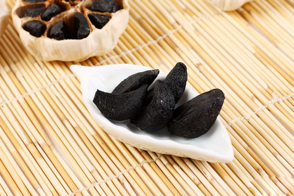 120 Days Fermented Shandong Jining Organic Peeled Whole Black Garlic Cloves