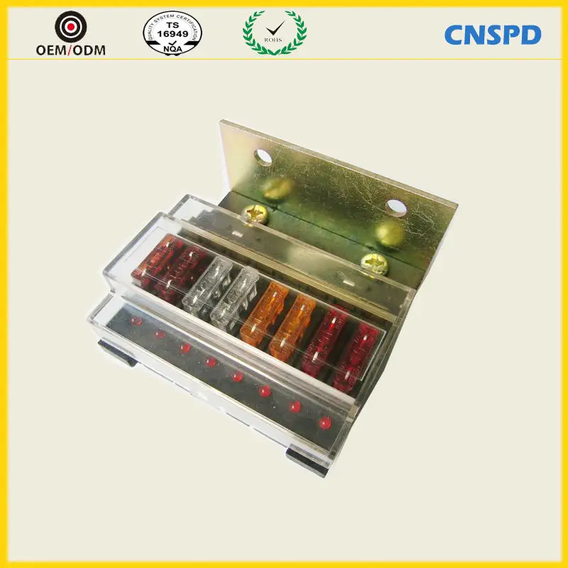 макс 40a предохранителей/держатель с 8 шт овд лезвие предохранитель блокирующие sircuit автомобилей автомобильная