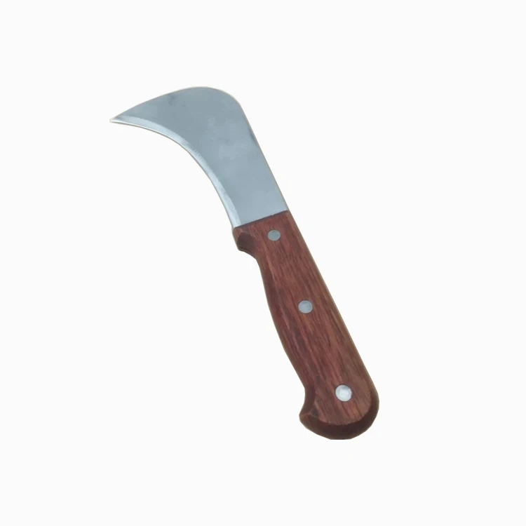 Amazon and eBAY China Dongguan Supplier Stainless steel Thai Durian Peeler Sharpen Knife Knives Cutlery Iron Blade