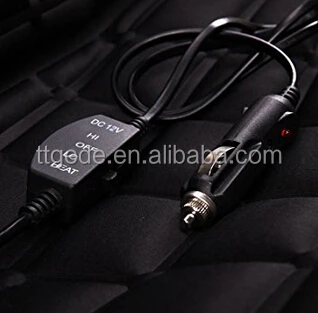 GEDE gold supplier funny designer full cover heating car seat cushion