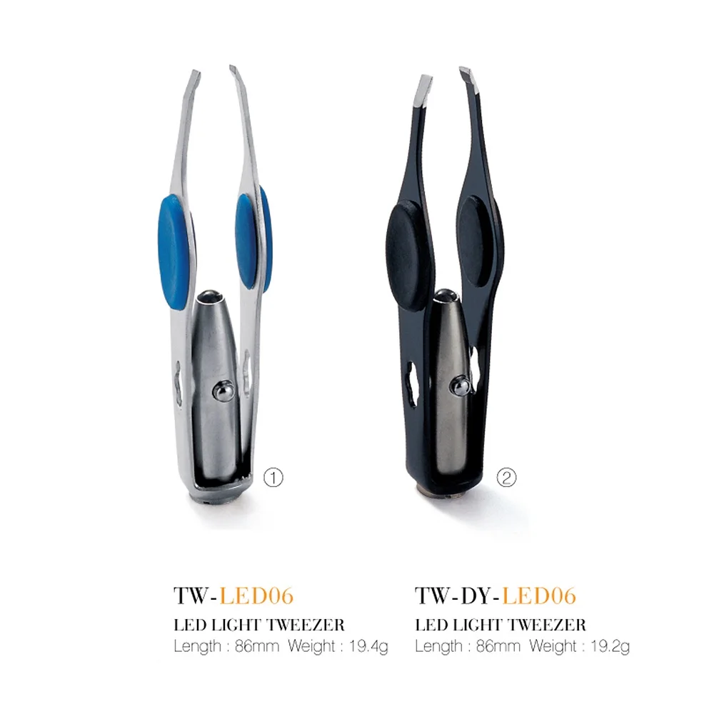 
LED lighted tweezers Top quality factory price lighted tweezers 