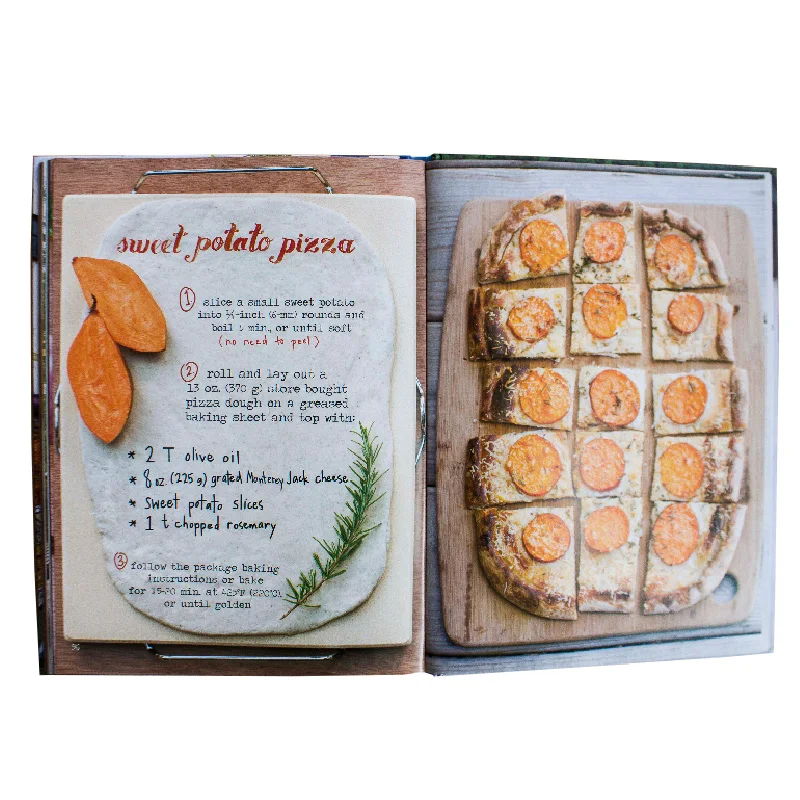 Printing Custom Menu Cooking Recipe Book Hard Cover Cook Book