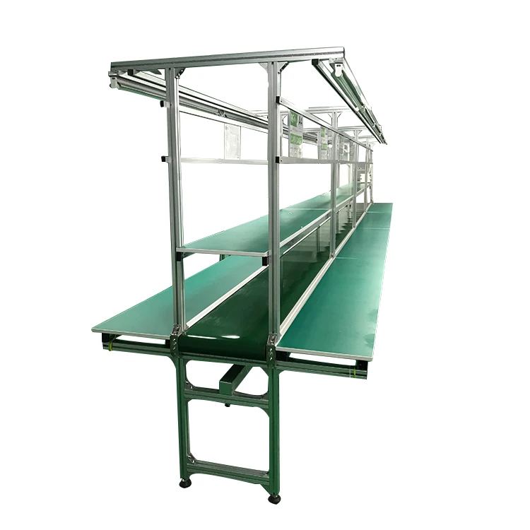 
Light weight ribbed transport high temperature material belt conveyor 