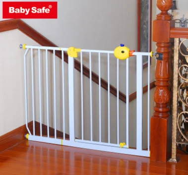 expandable metal children and pet safety gate for doors and stairs