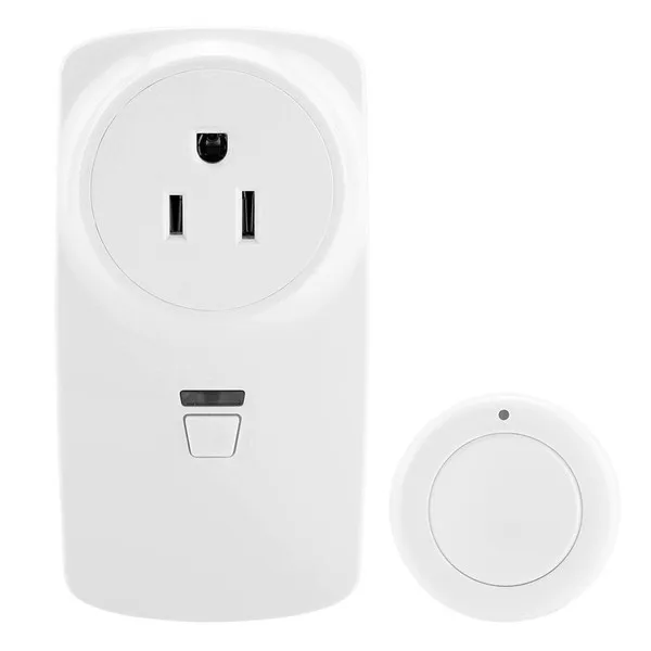 
Hot Selling Two working modes Household Wireless Remote Control Power Socket Outlet Switch for Lamp US Plug 
