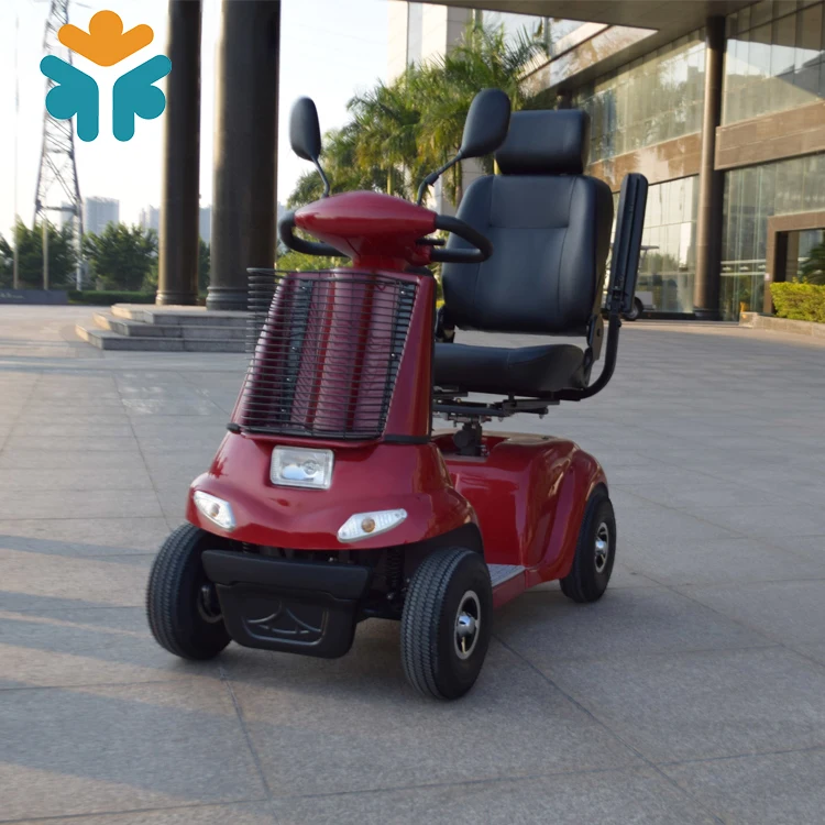 Portable Indoor Disability 250W Powered Scooters 4 Wheel Electric Scooter For Adult