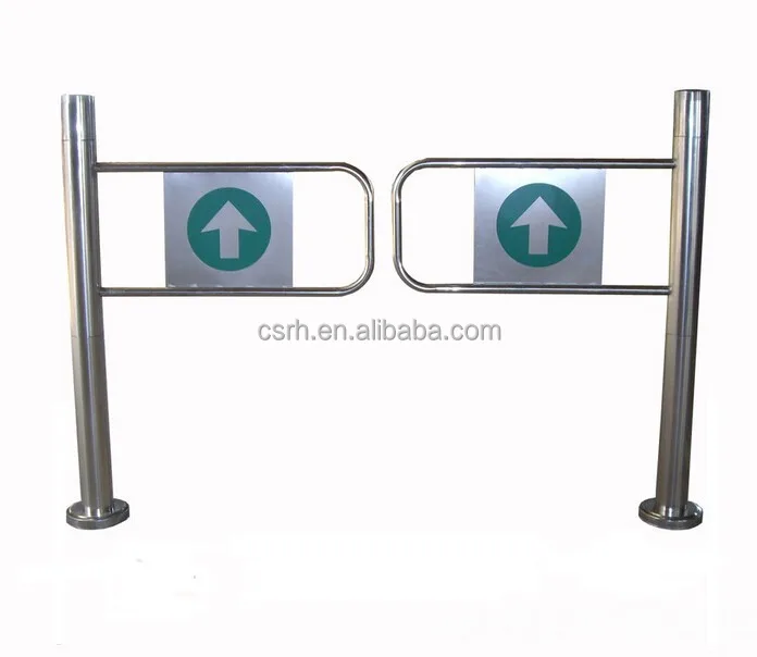 RH-JC01  L1500*H1000mm Supermarket Entrance Exit Door manualy operated safety exit door Stainless Steel