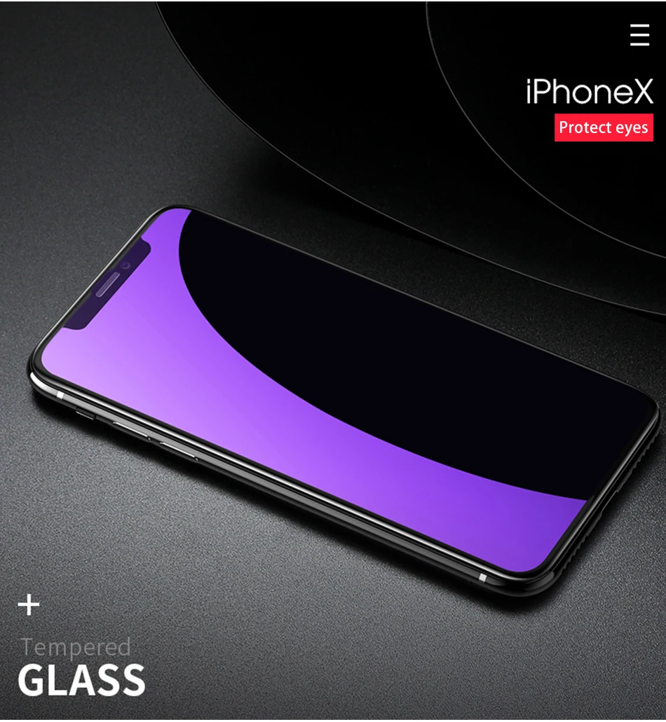 OEM anti blue light blocking glasses screen protector tempered glass for Tecno Infinix Blu Itel redmi Huawei Samsung iPhone ZTE