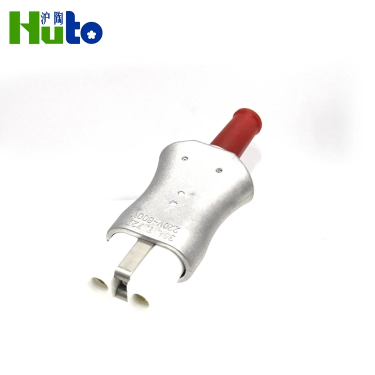 Euro Plug Aluminum Alloy Ceramic Porcelain Heater Silicone Plug Insert